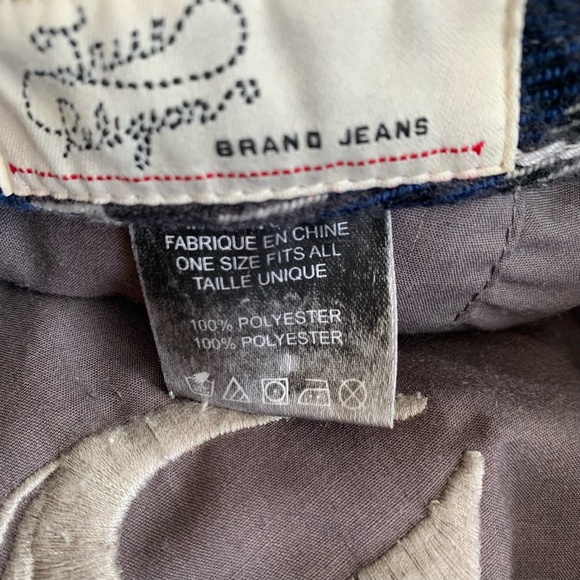 True Religion RARE Vintage Plaid Cap - Picture 9 of 9